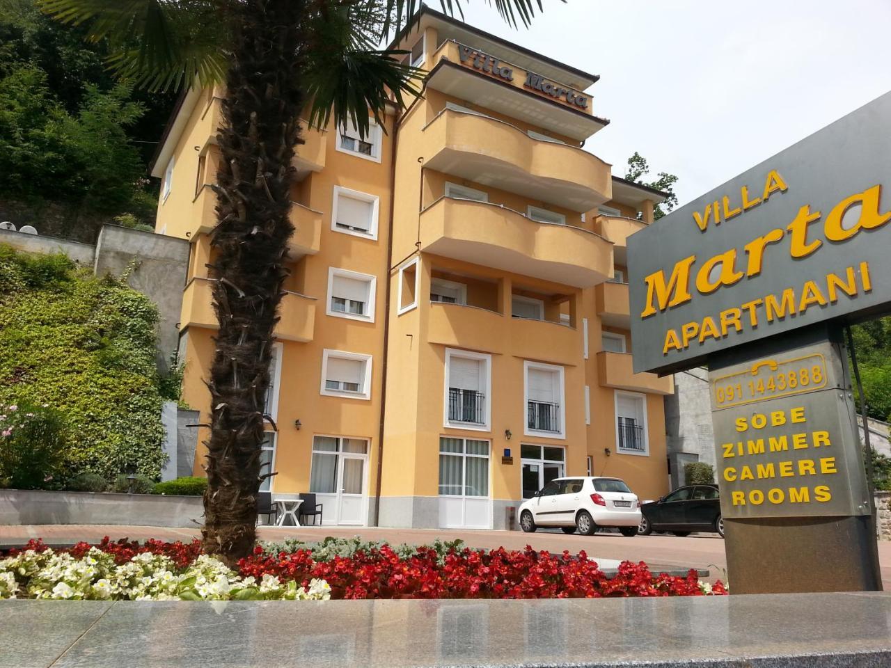 Apartments Villa Marta Opatija Luaran gambar